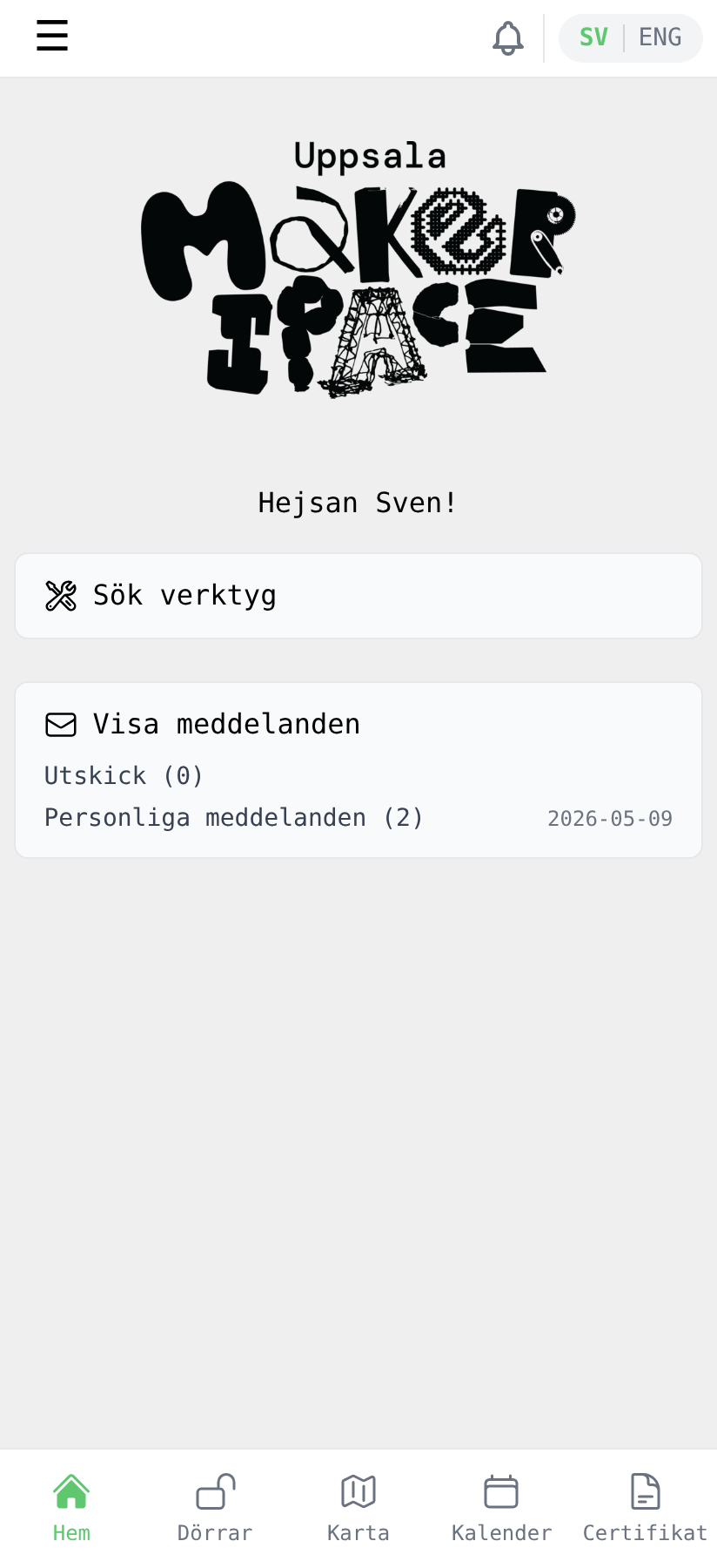 Hemsidan, allt klart