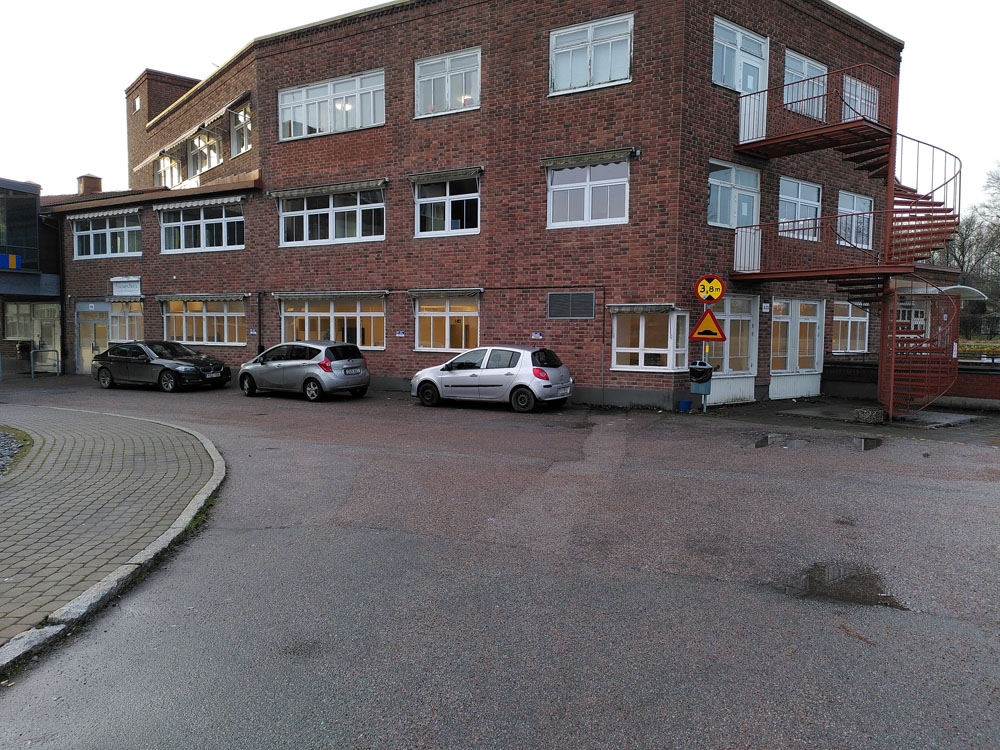 The facade at Uppsala Makerspace
